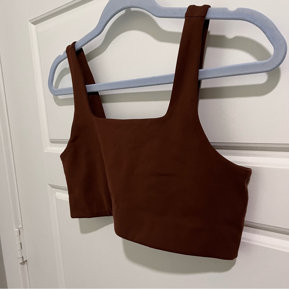 Girlfriend Collective Tommy Bra in Earth